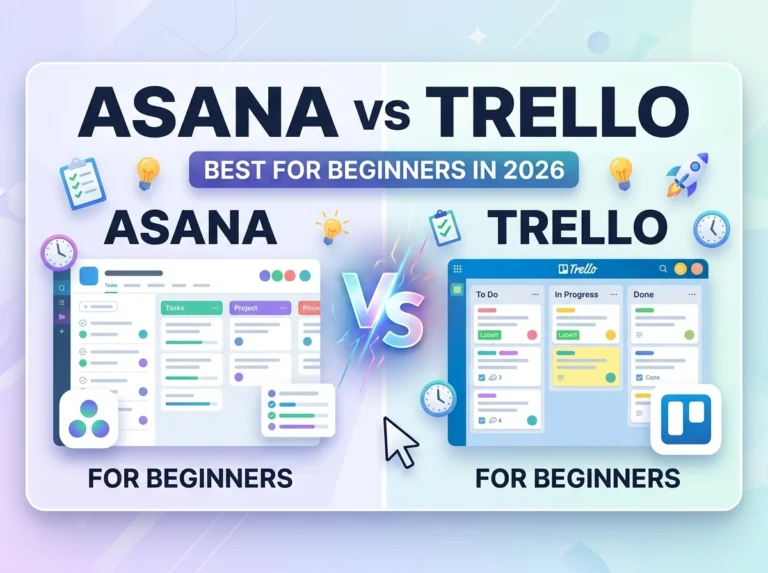 Asana vs Trello for Beginners in 2026