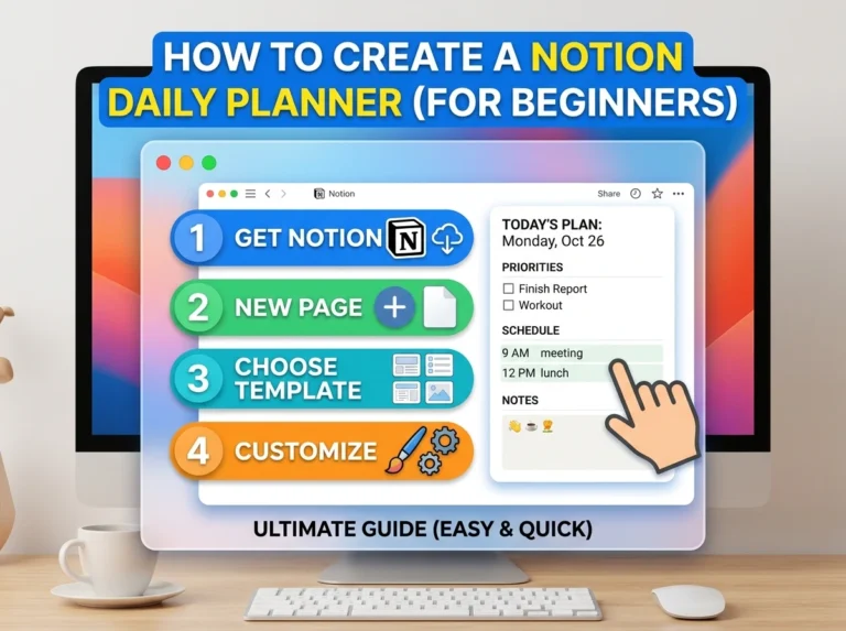 How to Create a Notion Daily Planner for Beginners 26 How to Create a Notion Daily Planner for Beginners