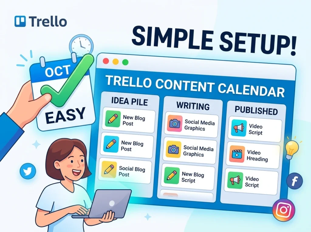 How to Set Up a Trello Content Calendar Easily
