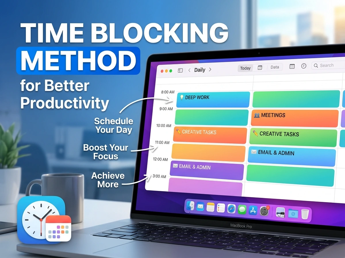 The Time Blocking Method for Better Productivity